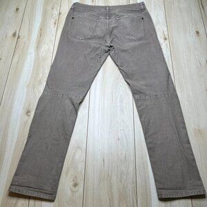 Proof Mens Light Brown Five Pocket Classic Slim Straight Leg Jeans Size 32x32